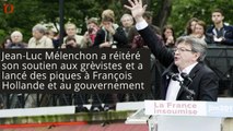 Loi Travail : Mélenchon s’en prend à Macron, Hollande et Valls qui «ne comprennent rien»
