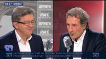 Jean-Luc Mélenchon  face à Jean-Jacques Bourdin sur BFMTV le 06/06/2016