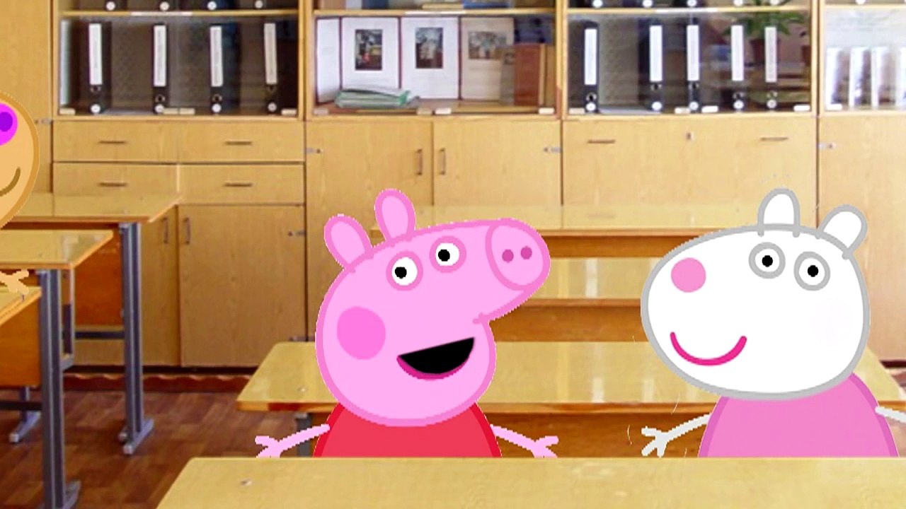 Свинка Пеппа Мультфильм Пеппа чуть не сожгла школу  Peppa Pig