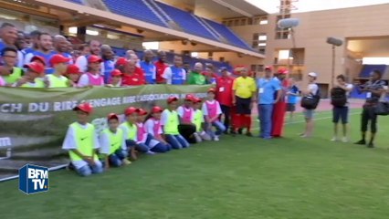 Marrakech: un match de foot caritatif pour clôturer le Festival du rire