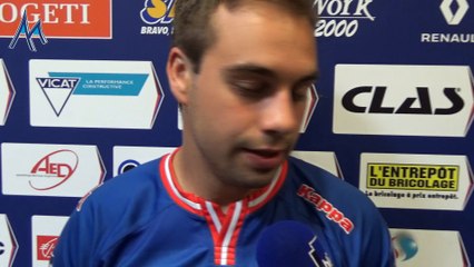 Les larmes de James Hart après FCG - Toulouse