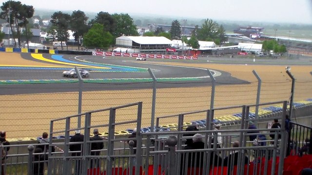 24 heures du mans 2016 journee test virage dunlop