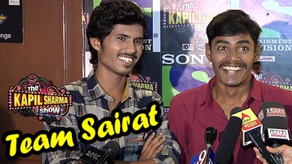 Langdya & Salya In The Kapil Sharma Show | Tanaji Galgunde, Arbaz Shaikh | Sairat Marathi Movie