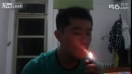 Challenge To All People....Best Smoke Trick Ever.The Incredible Smoking Man