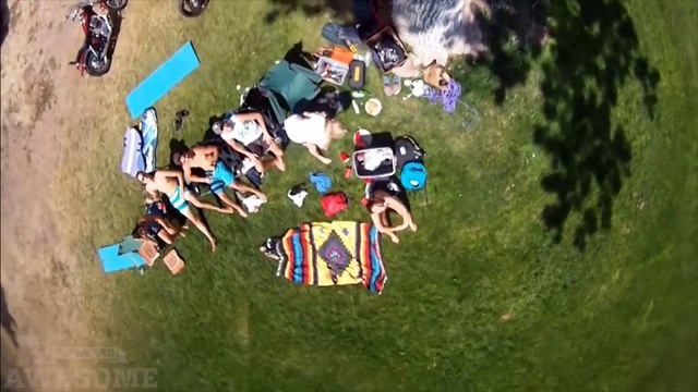 Giant zip line to slip ‘n’ slide People are Awesome