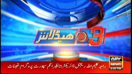 Headlines - 1500 - 6th June 2016