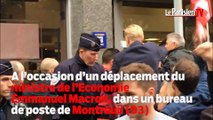 Loi travail : Macron reçoit un œuf sur la tête à Montreuil