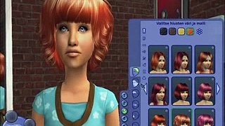 Los Sims 2 Creando a una niña