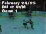 UVM takes on BU at UVM in Hockey 02/24-25/2006