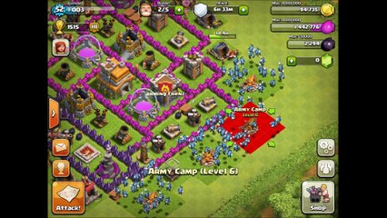 Clash of Clans - Minion Level 1 Attack (Success)!