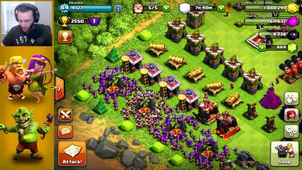 Clash of Clans   Mass Witches and P.E.K.K.A s