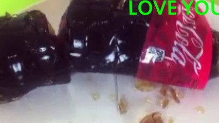 How to Make GIANT Gummy Coca Cola Bottle CHALLENGE DIY Jelly Dessert Disney Cars Toy Ryan ToysRewiew 1