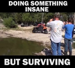 This is INSANE! Do NOT try this, anytime, anywhere!