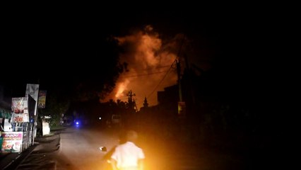 سلسلة انفجارات تهز مستودعا للذخيرة في سريلانكا