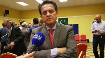 Aftab Siddiqui comments on PSP office opening in London to Samaa tv