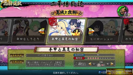 閃乱カグラ ESTIVAL VERSUS -少女達の選択- 手甲と具足の秘密