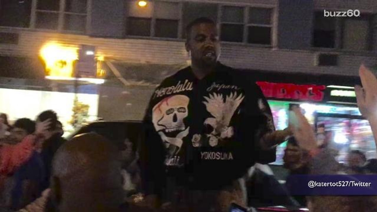 Kanye West Cancels Surprise Concert After Chaos