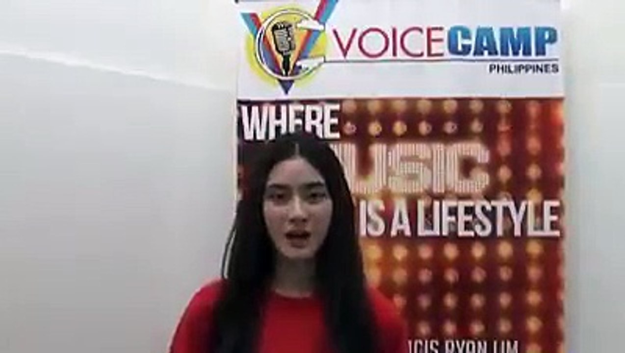Jazz Ocampo for Voicecamp Philippines