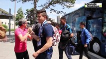 Les jeunes du lycée de la Venise Verte de retour à Niort après l'Euro foot jeunes