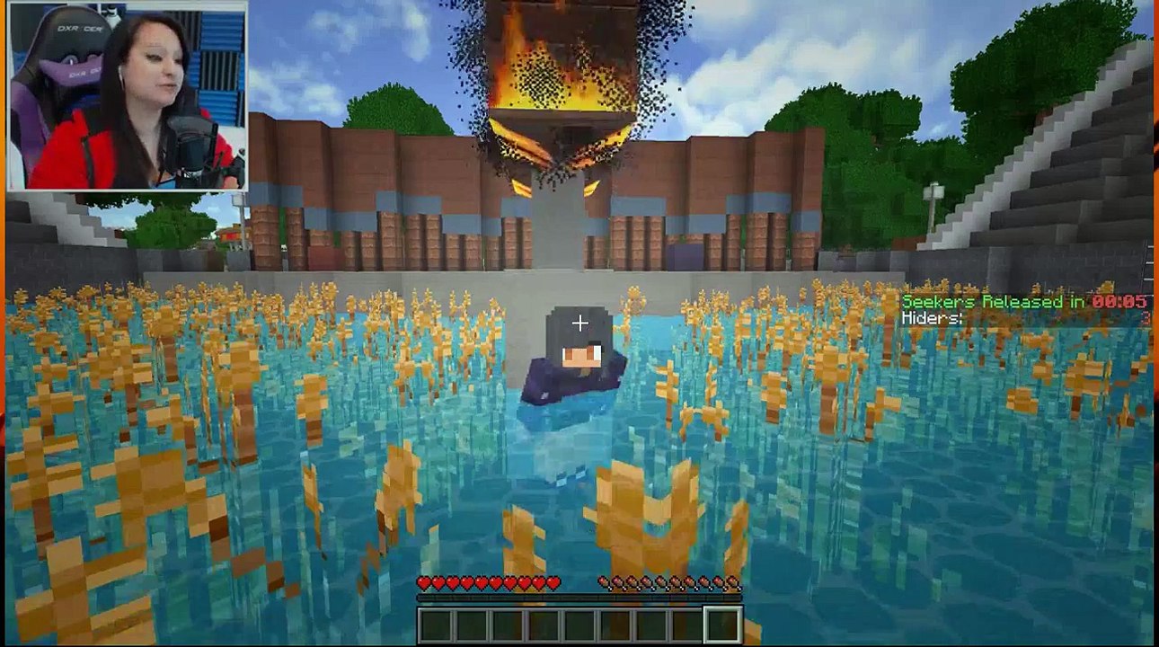 BIG little CATS! | Minecraft Hide and Seek w/ FACECAM Aphmau Minecraft