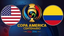 UNITED STATES 0-2 COLOMBIA Copa América Centenario Highlights.