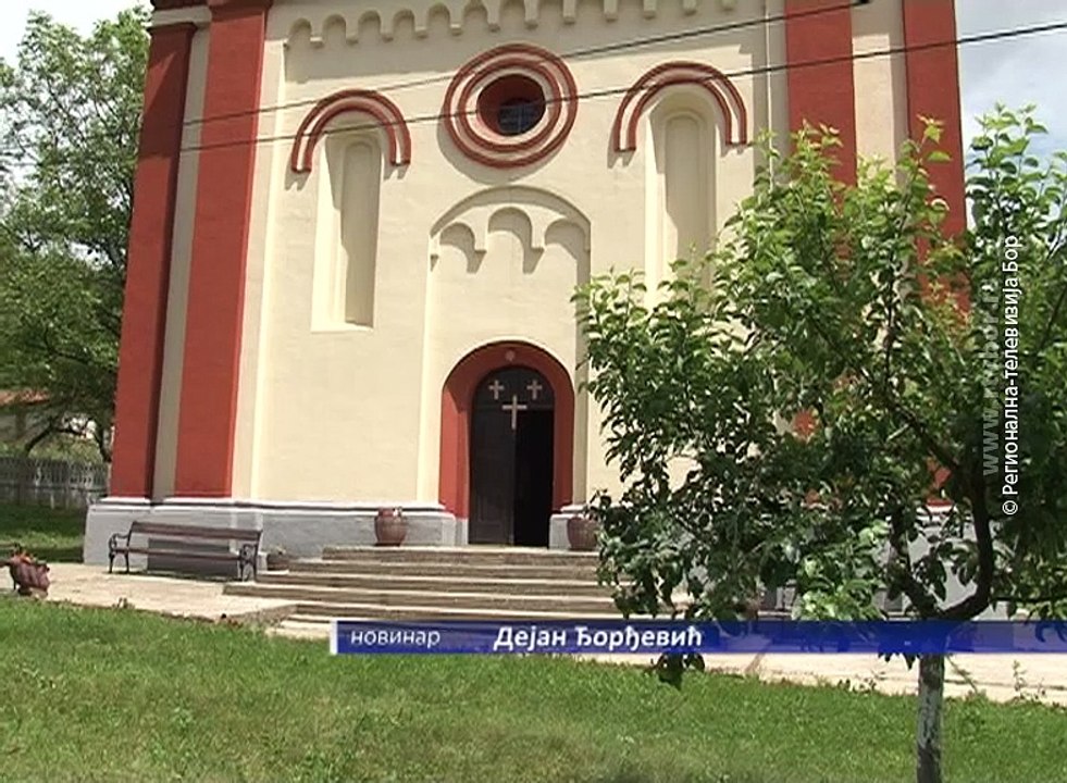 Krađa zvona iz crkve "Svete Trojice" u Velikom Krivelju, 06. jun 2016. (RTV Bor)