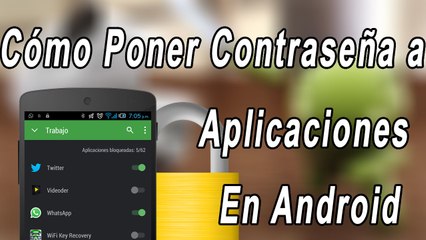 PONER CONTRASEÑA A TUS APLICACIONES - HEXLOCK APK