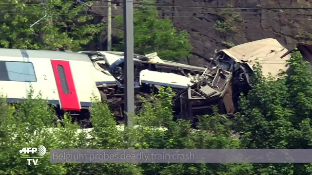 Belgium probes deadly train crash