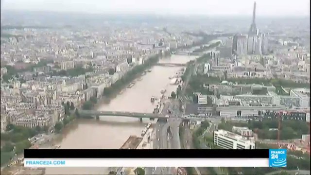 France floods: Grand Palais musuem reopens as floodwaters slowly ease