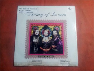 ARMY OF LOVERS.(CRUCIFIED.(YHERUSHALAIM MIX.)(12'' MINI LP.)(1992.)
