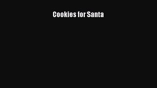 Read Cookies for Santa Ebook Free