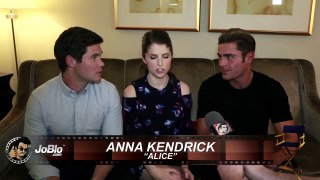 Anna Kendrick, Zac Efron & Adam Devine Exclusive Interview (CinemaCon 2016) JoBlo.com