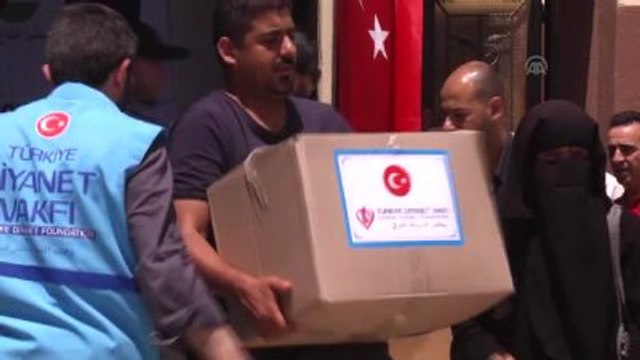 Gazze'de İhtiyaç Sahiplerine Gıda Yardımı