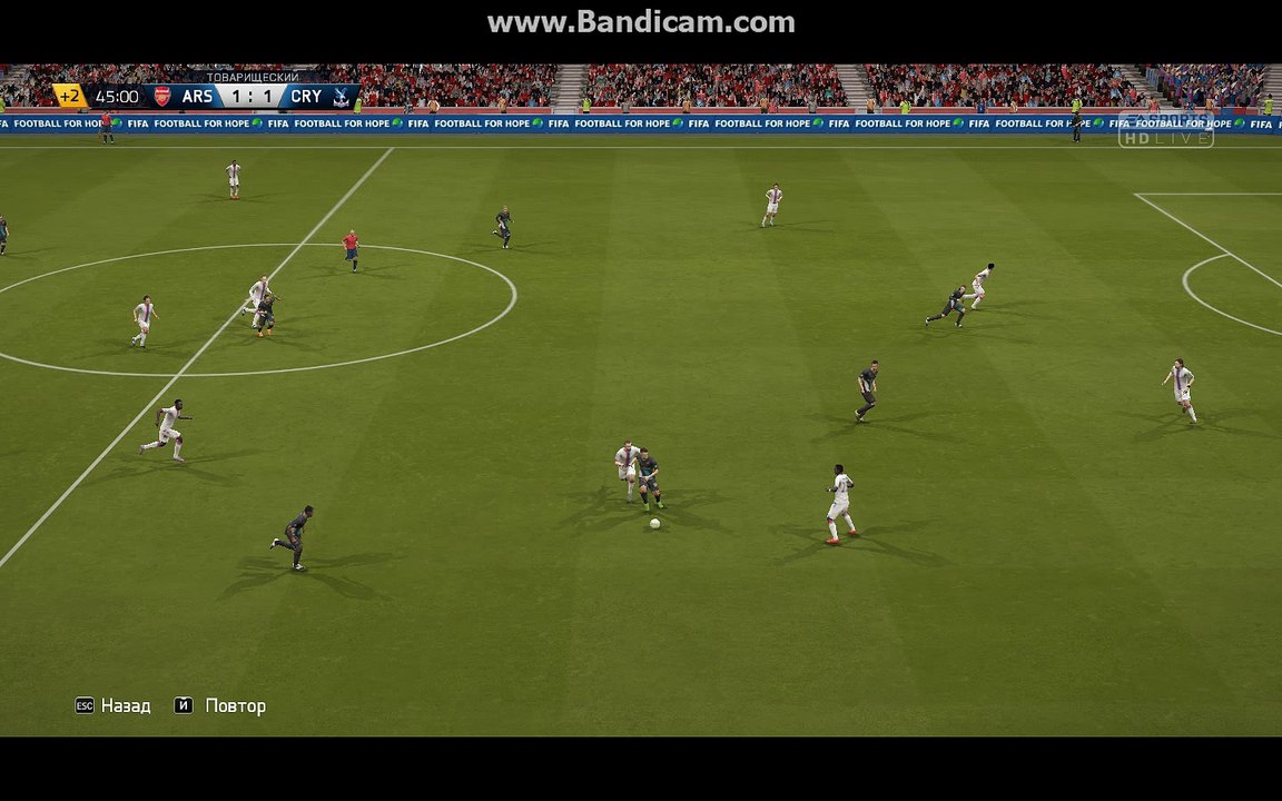 BPL 18 Тур. Арсенал - Кристал Пэлас 2:1. Griezmann, 45+1'