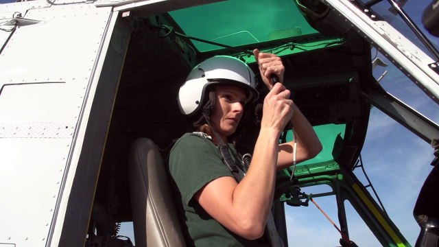 Marie Fredieu Is the First Female Helicopter Pilot with the Florida Forest Service