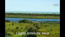 Lagoa Interlagos, em Vila Velha, seca e internauta registra os últimos anos