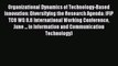 Read Organizational Dynamics of Technology-Based Innovation: Diversifying the Research Agenda: