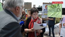 Vannes. 60 personnes manifestent contre les compteurs Linky