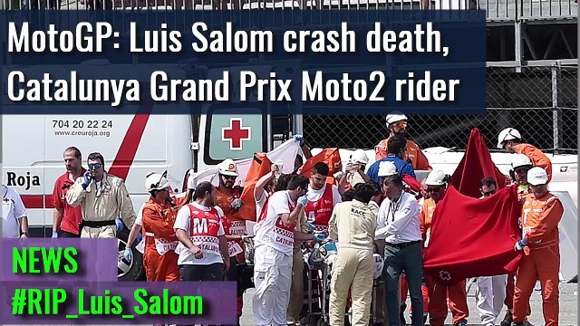 MotoGP - Luis Salom crash death, Catalunya Grand Prix Moto2 2016