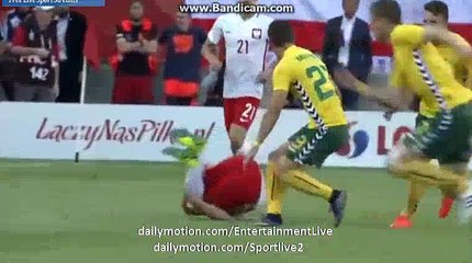 Arkadiusz Milik Fantastic Elastico Skills Poland 0-0 Lithuania