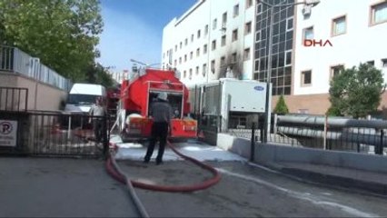 Gaziantep'te Hastanede Çıkan Yangın Paniğe Neden Oldu
