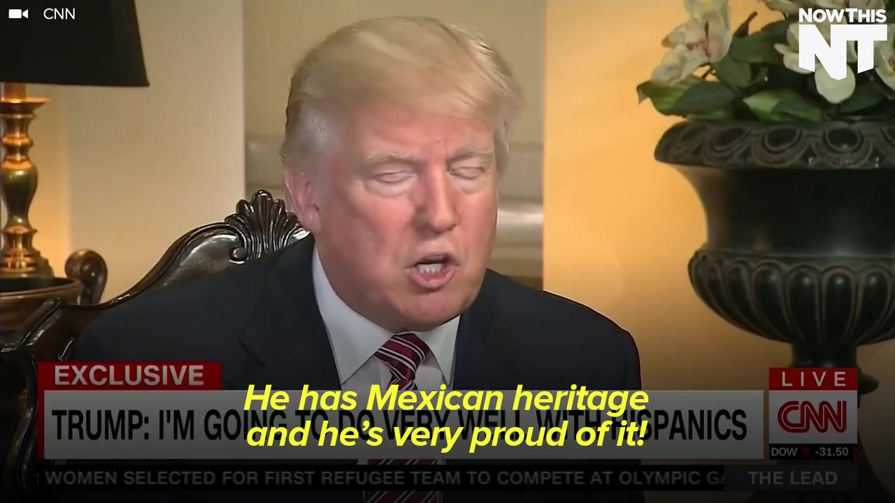 Jake Tapper Presses Trump On His Racist Comments