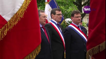 Carentan, cérémonies militaires [TéVi] 16_06_06