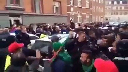 Gewalttätige Muslime greifen Polizei in Dänemark an
