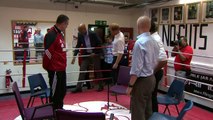 Prince Harry visits amateur boxing club in south-east London