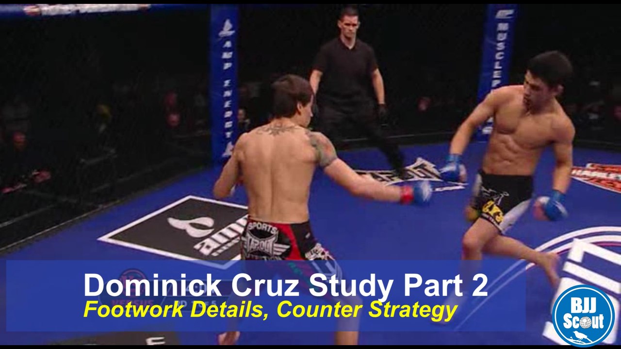 BJJ Scout: Dominick Cruz Study Part 2 - Footwork Details and Counter Strategy (Ft. Luke Thomas)