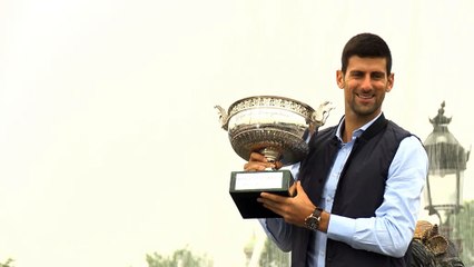 Roland-Garros - Djokovic fête son titre à Paris