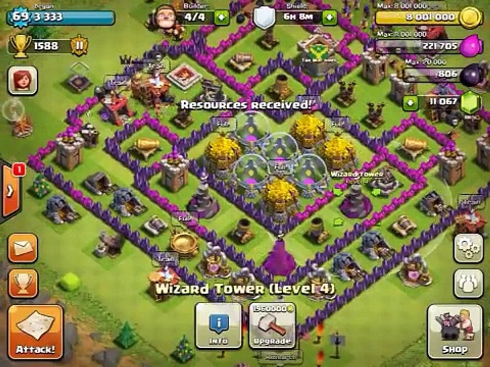 Clash of Clans- How to get 28000 Gems no hacks!