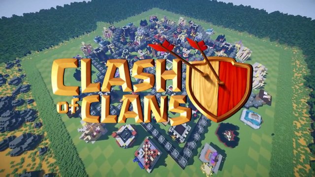 Clash of Clans in Minecraft! MAXED OUT BASE [w Download]