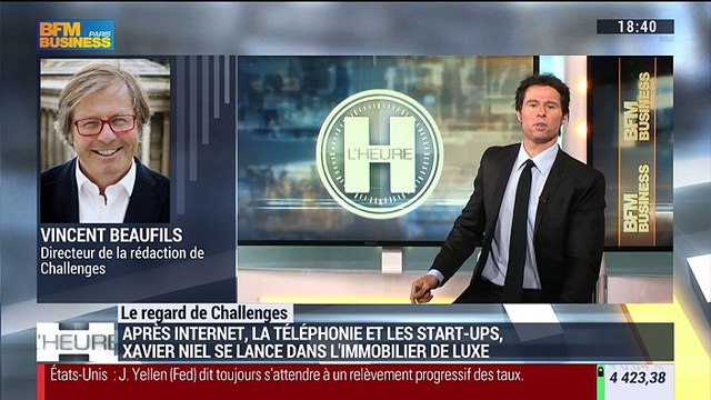 Le regard de Challenges: Xavier Niel se lance dans l'immobilier de luxe - 06/06